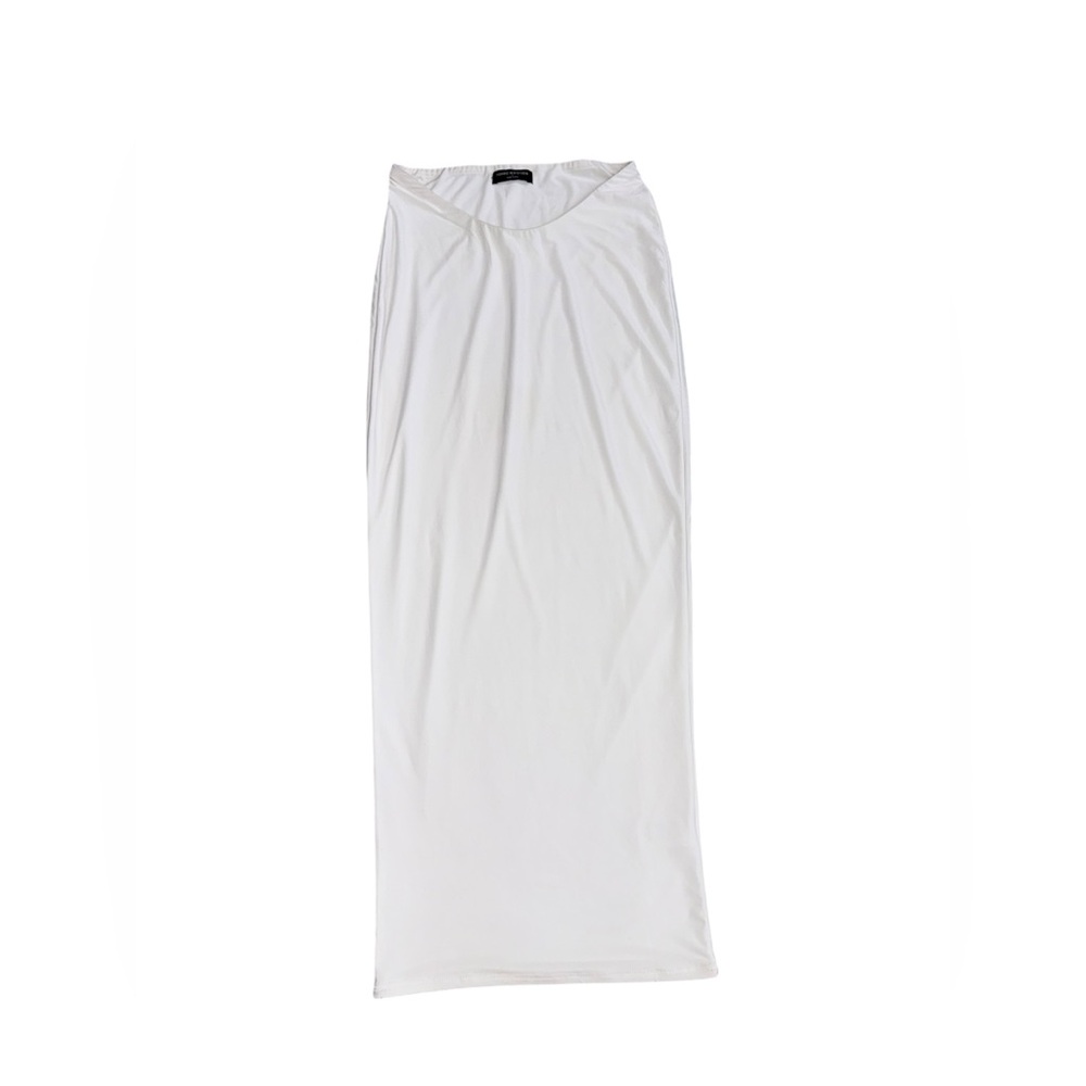 naked wardrobe White Maxi Skirt